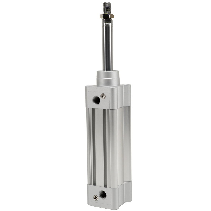 DSBC series Iso6432 Double Acting Compressed Air Piston Mini Stainless Steel Cushioned Pneumatic Cylinder