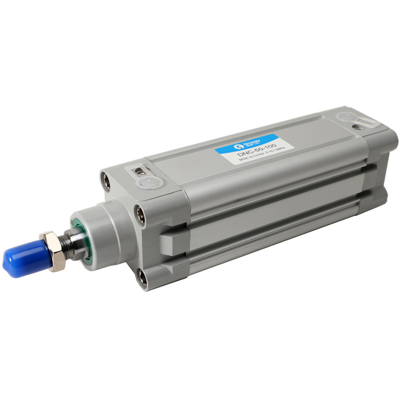 DNC series Iso6432 Acting Compressed Air Piston Mini Stainless Steel Cushioned Pneumatic Air Cylinder With  Cushion