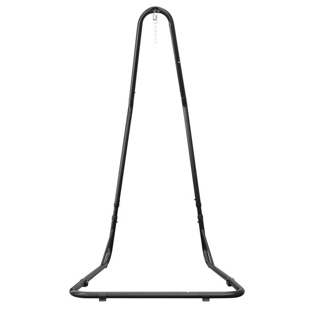 Premium Adjustable Multiple Use Weather Resistant Curved Hammock Chair Swing Stand for Hanging Chair Lounger indoor and outdoor