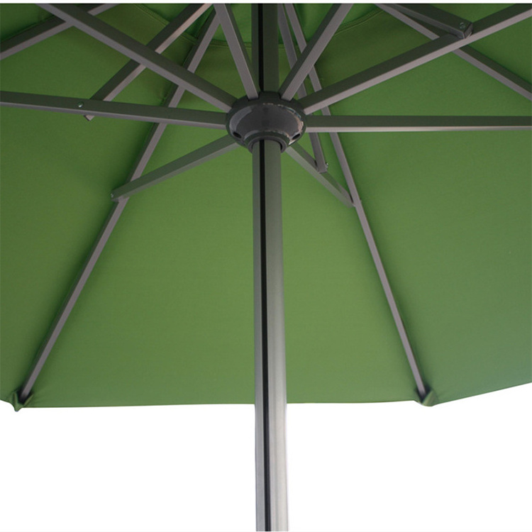 Garden outdoor commercial restaurant furniture 3m by 4m roma square patio umbrellas aluminum  cantilever offset parasol umbrella