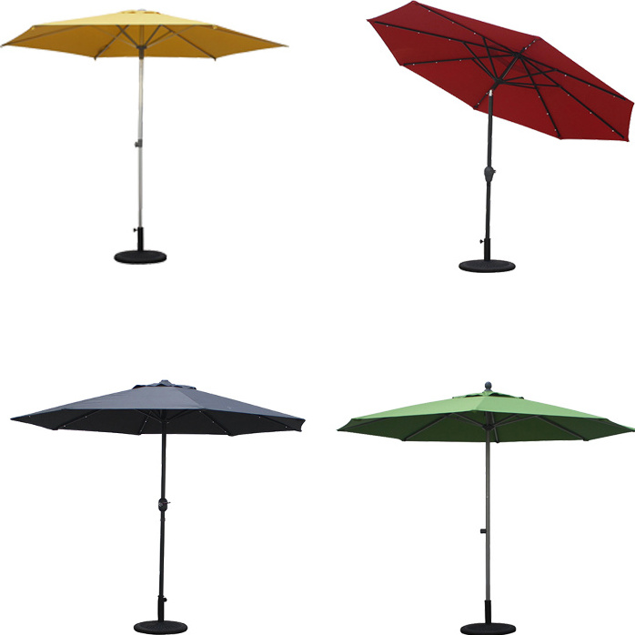 Garden outdoor commercial restaurant furniture 3m by 4m roma square patio umbrellas aluminum  cantilever offset parasol umbrella