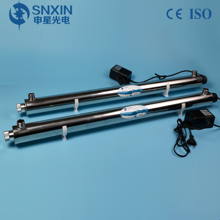 Snxin stainless steel water filter 55W 12gpm 3.0t/H water purifier ultra filtration system for Aquaculture waste water treatment