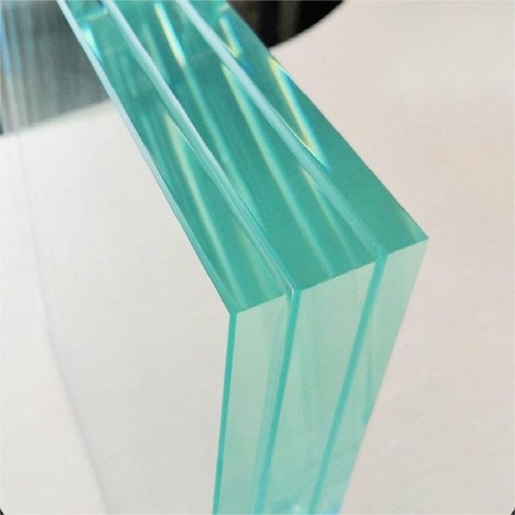 2 layers 3 layers 5 layers High Quality Custom PVB SGP Interlayer Film Safety Sandwich glass Tempered Toughened Laminated Glass