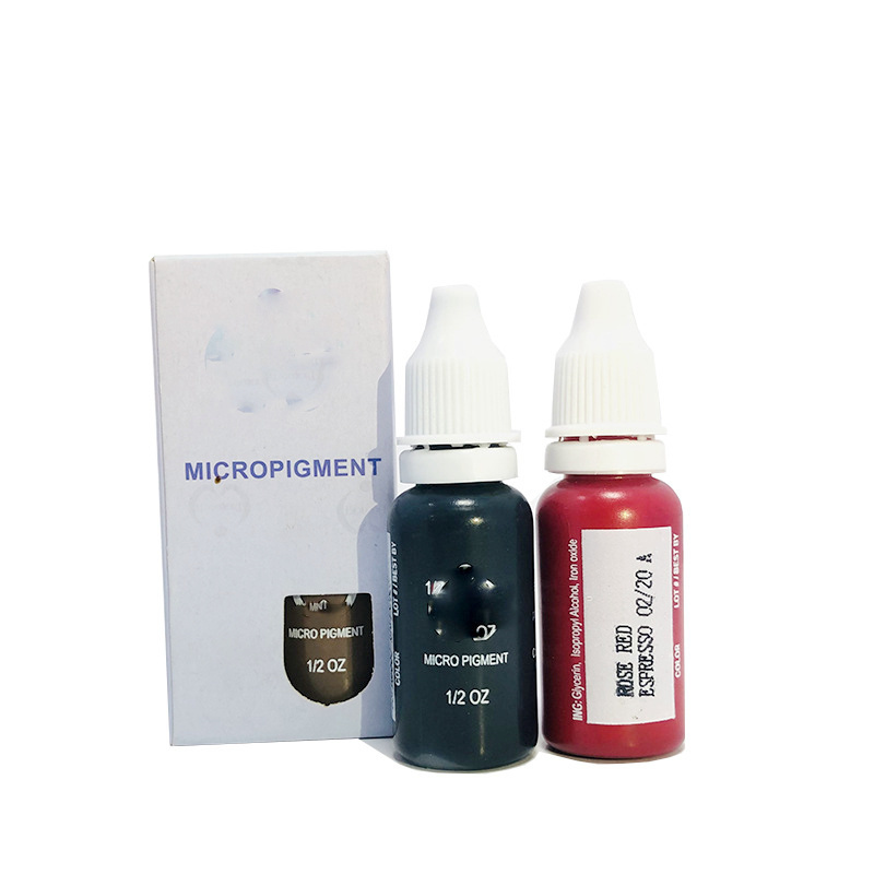 Micro Pigments Microblading Ink USA Bio 0.5oz Professional Permanent Makeup Color Eyebrow Tattoo Lip Pmu Pigmentos