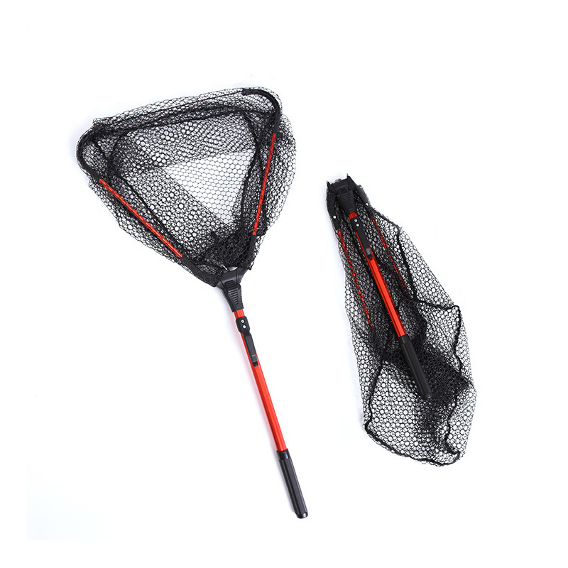 So-Easy 2021 Hot Sale Folding High Quality Portable Aluminum Alloy Triangle Folding Fishing Cast Nets