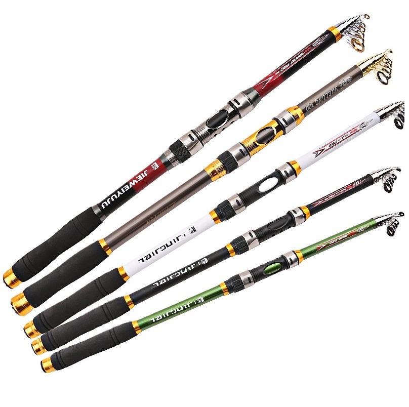 So-Easy Travel Sea Telescopic Fiberglass Hand Fishing Pole pescar Telescopic Fishing Rod Super Pesca Light Hard Stream Rod