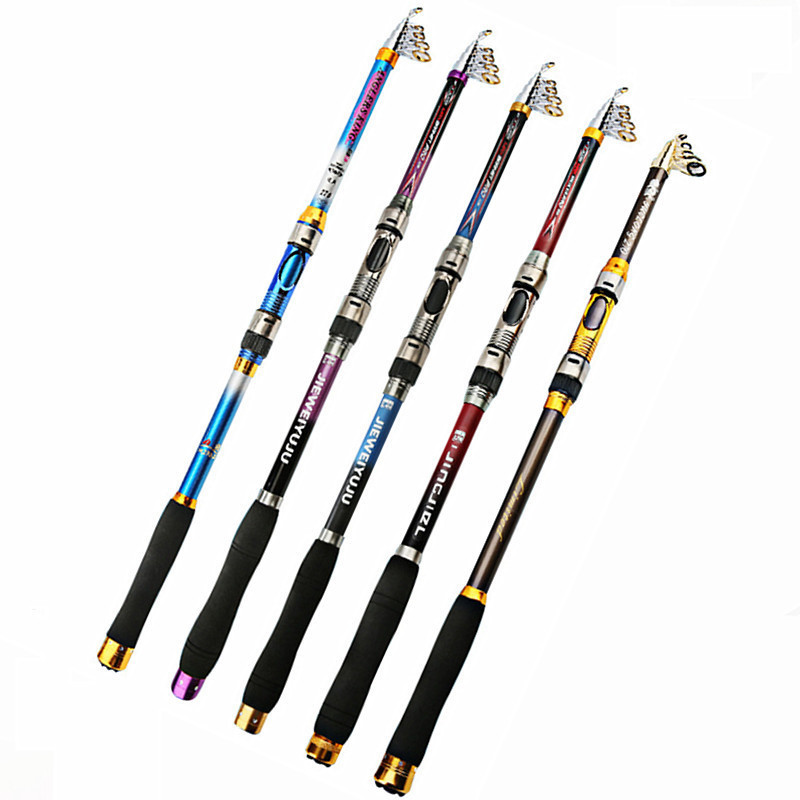 So-Easy Travel Sea Telescopic Fiberglass Hand Fishing Pole pescar Telescopic Fishing Rod Super Pesca Light Hard Stream Rod