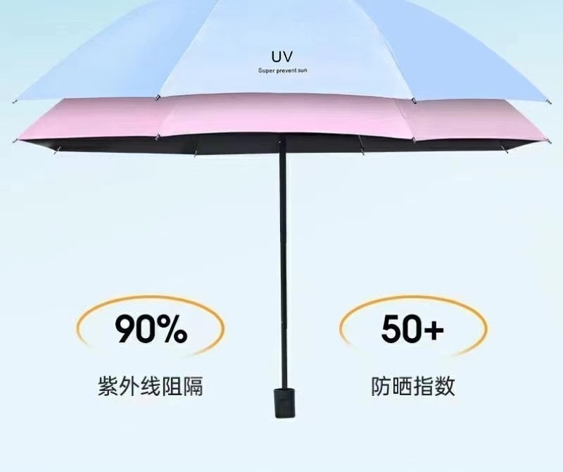 uv Protection Folding Automatic Sun Custom Outdoor Beach Umbrella for the Rain with Logo with Advertising for Promotional