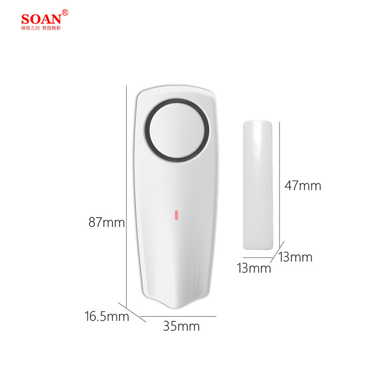 NEW WIFI Door Window Sensor Detector with Remote Door Open/Close Warning APP Tuya