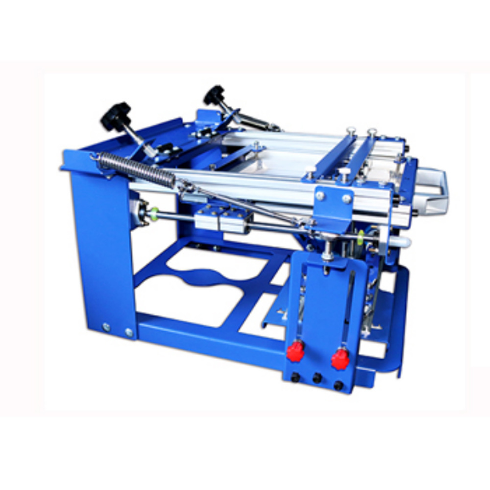 Wholesale Manual Curved Press Machine Cylinder Screen Printing Machine for Cup / Mug / Bottles With 2 Free Frames