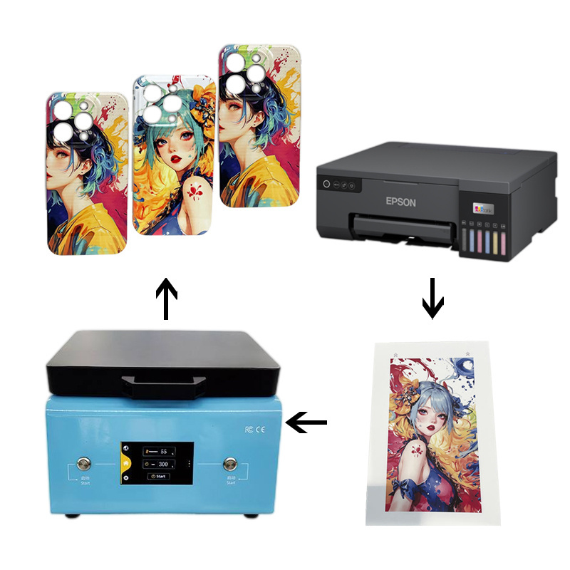 Wholesale Sublimation Phone Case Printer Machine 3D Sublimation Vacuum Heat Press Machine for DIY Phone Case