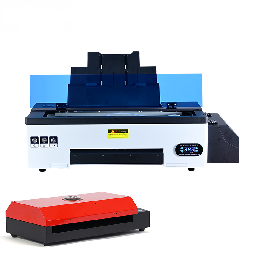 Spot  small dtf  printer printing machine white ink hot stamping printer inkjet printers t-shirt printing machine