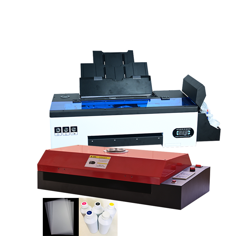 Spot  small dtf  printer printing machine white ink hot stamping printer inkjet printers t-shirt printing machine