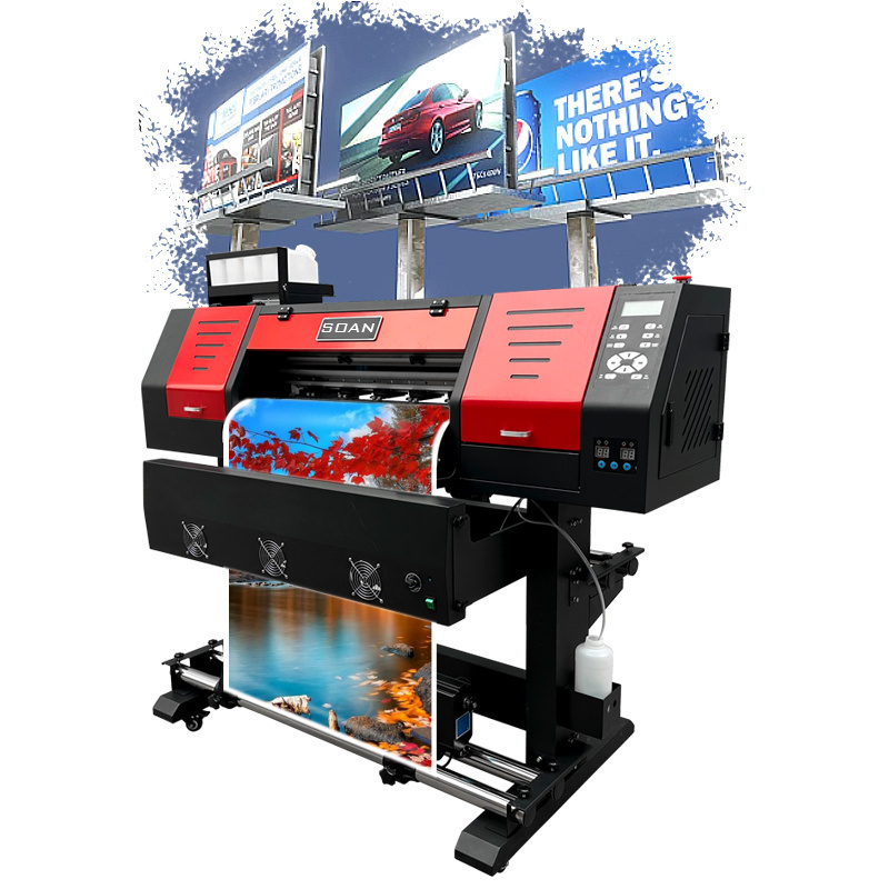 Large format Eco-solvent printer support XP600/I3200 print heads Car Pvc Canvas Vinyl Sticker Eco Solvent Printing Machine