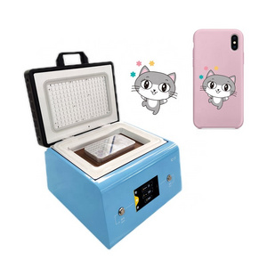 Factory Wholesale Heat Transfer Printer Phone Case 3D Sublimation Printing Machine Mini Heat Press for Colorful DIY Phone Case