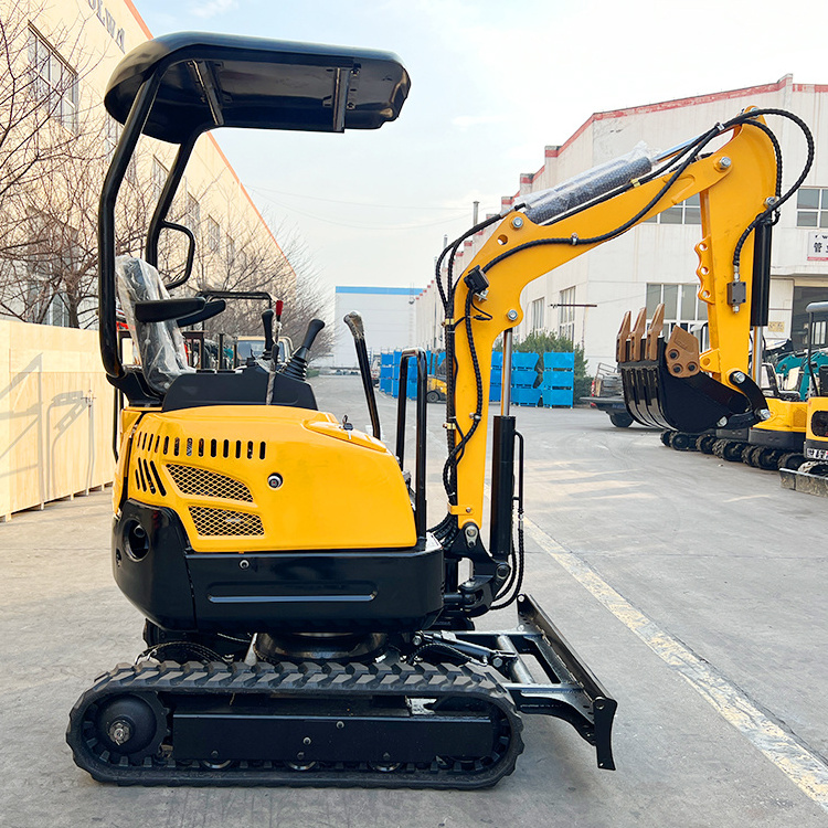 New design mini pelle 3.5ton 2.5ton cheap small digger excavator machine with free shipping