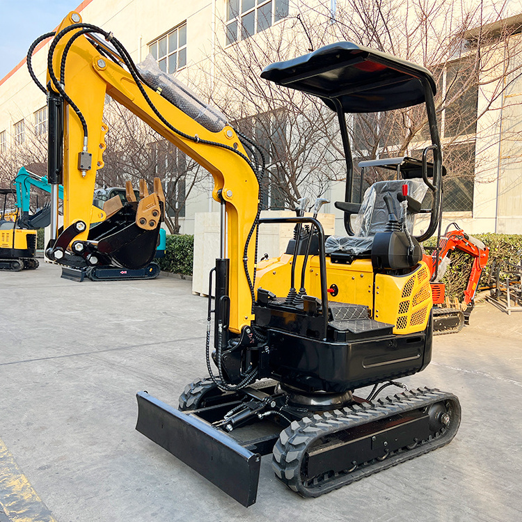 New design mini pelle 3.5ton 2.5ton cheap small digger excavator machine with free shipping