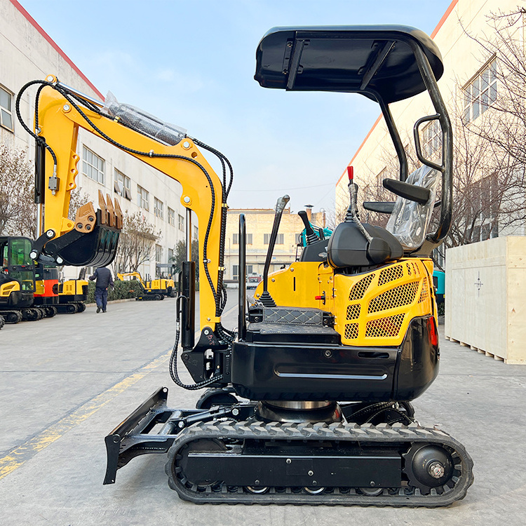 New design mini pelle 3.5ton 2.5ton cheap small digger excavator machine with free shipping