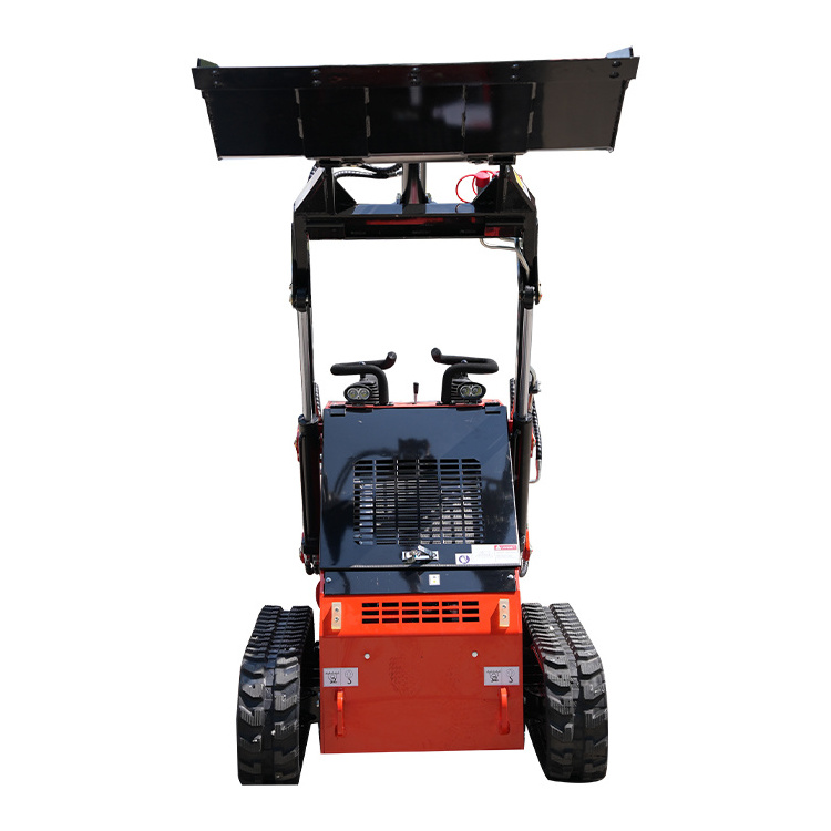 CE/EPA Kubota new brand stand behind chinese mini diesel skid steer track loader grapple  mulcher