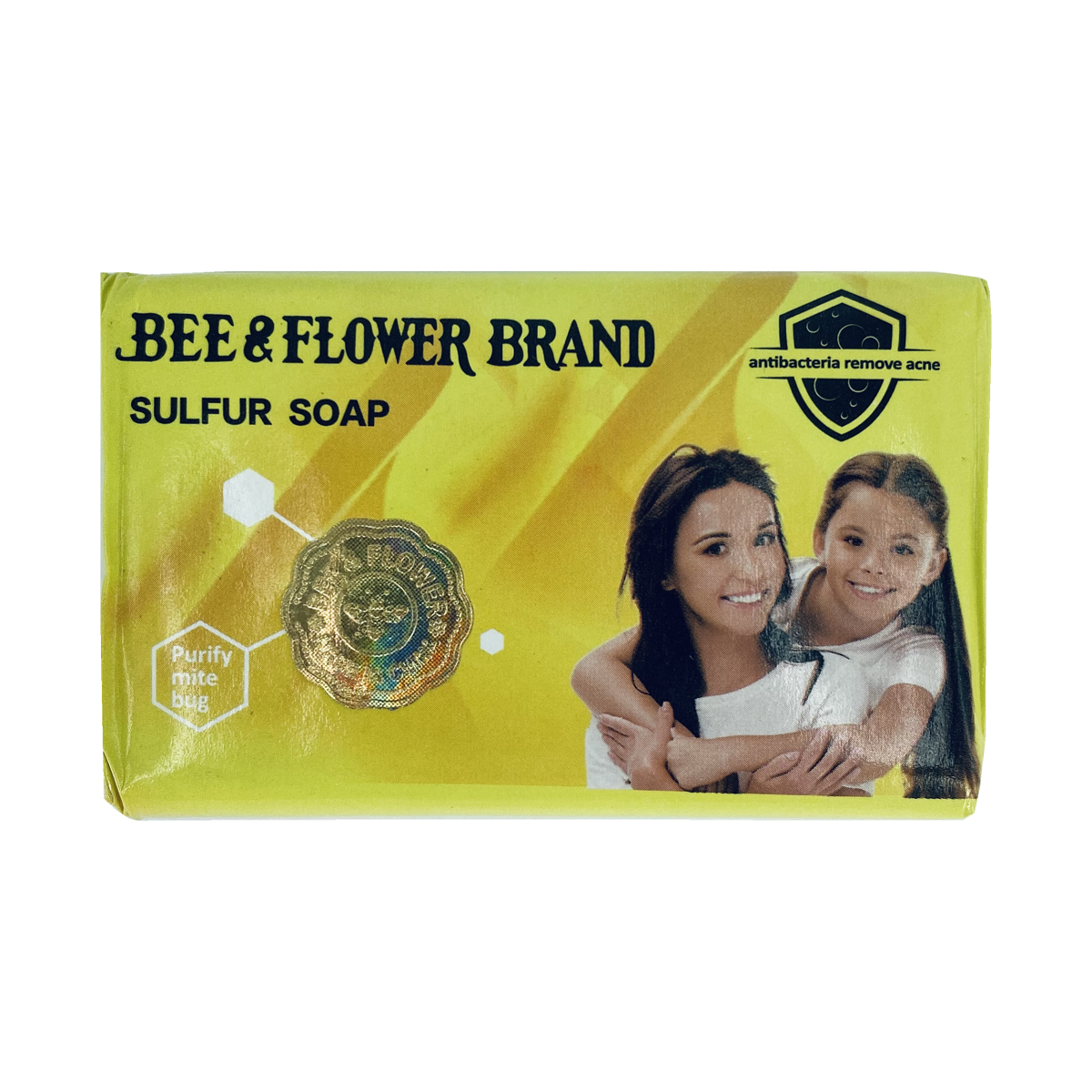 High quality bee flower brand toilet bath hand sandalwood soap