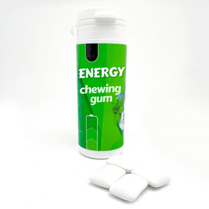 Innovative Energy Gum Pellets Pre Workout Natural Guarana Chewing Gum