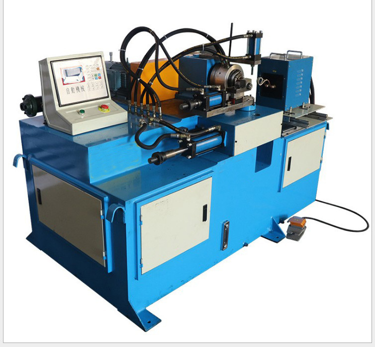 Pipe end closing machine tube top sealing machine