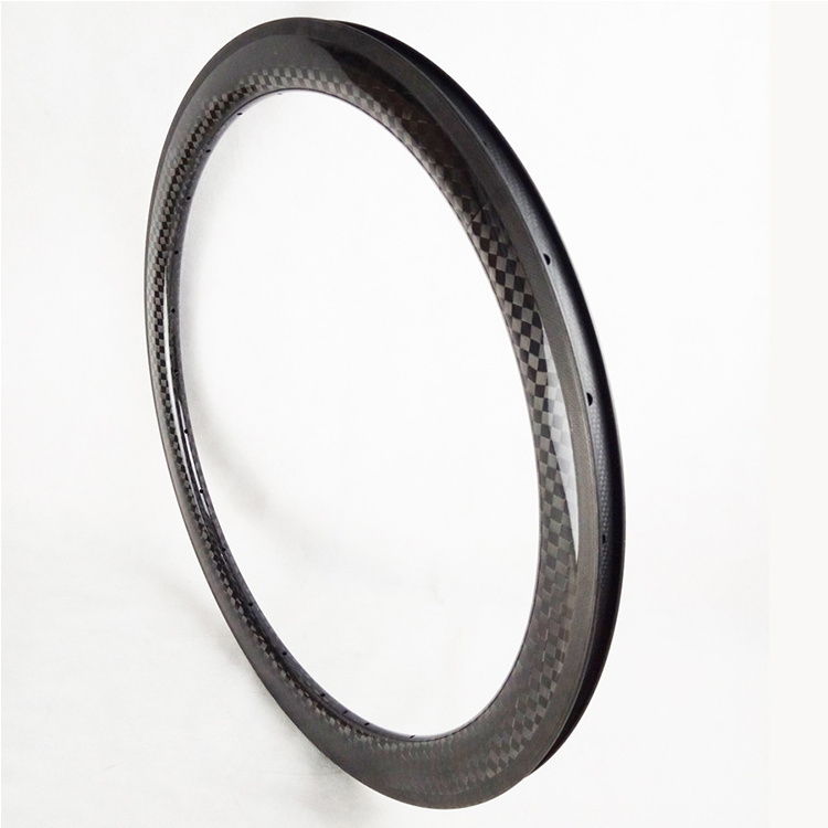 SoarRocs High quality 25mm wide 50mm depth Tubular 12K Matte/Glossy 700C Road bike edge carbon bicicleta carbono rim