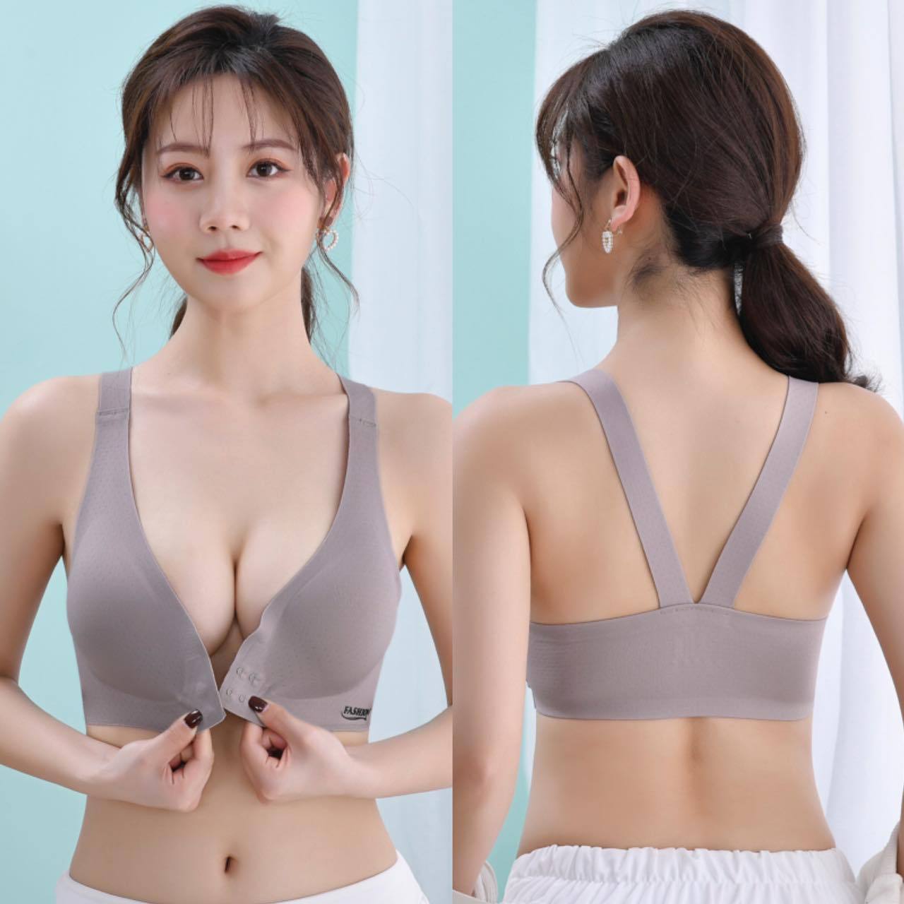 Wholesale Women's Bras With Ice Silk Wire Free No Marks And Anti Sagging Bras For Women