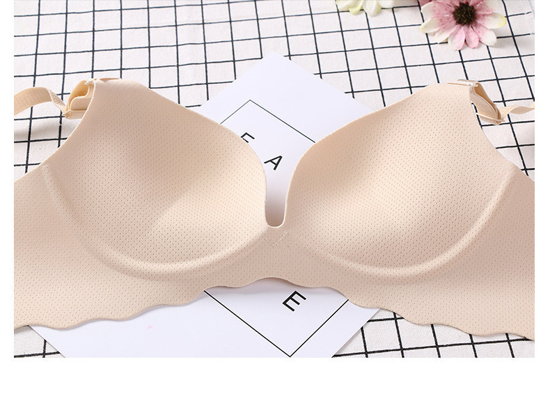 Wholesale Full Cup Push Up Big Bra Plus Size Underwear Women Seamless One Piece Bra