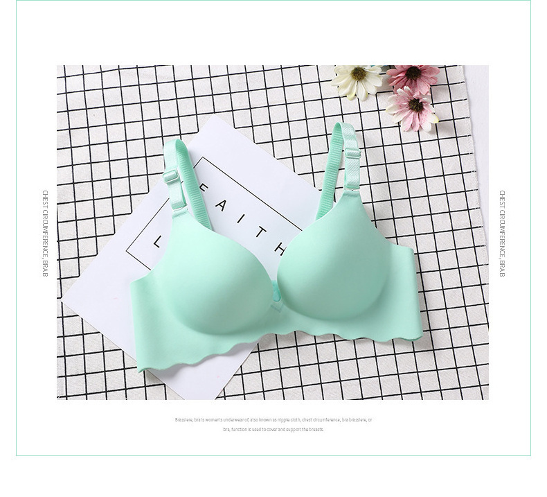 Wholesale Full Cup Push Up Big Bra Plus Size Underwear Women Seamless One Piece Bra