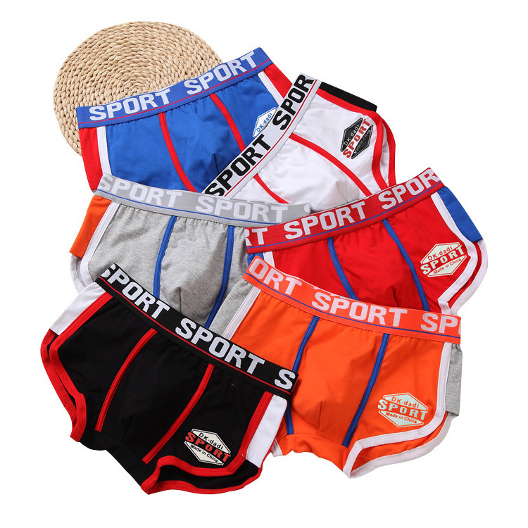 Factory Wholesale Men's Sports Underwear Fashion Casual Boxer Sexy Comfortable Boxer Shorts