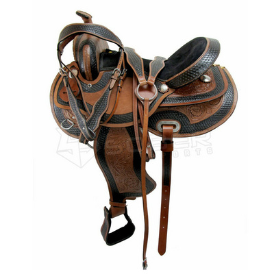 Best Selling Leather Horse Saddle Western English Horse Saddle Real Leather Horse Riding Products