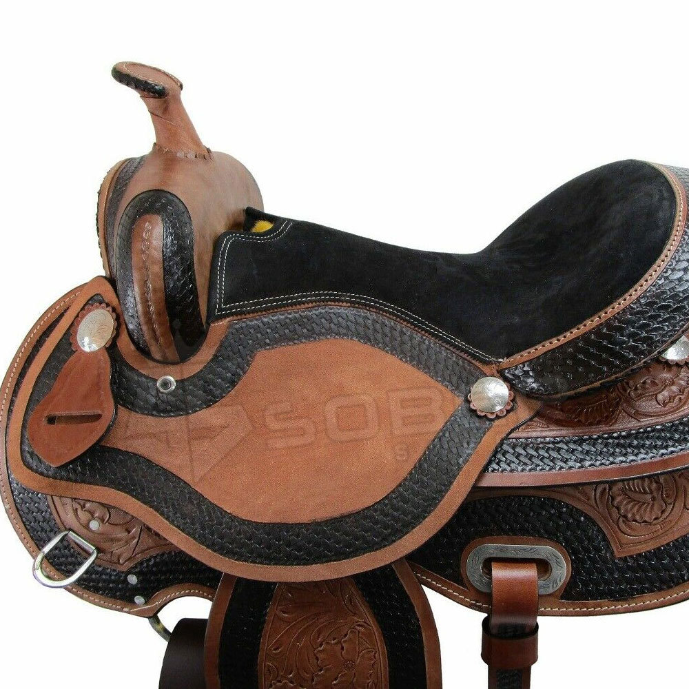 Best Selling Leather Horse Saddle Western English Horse Saddle Real Leather Horse Riding Products