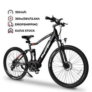 eBike Full Suspension Central Motor Heavy Duty Mountain Electric Bike Bicycle 27,5 inch Electro Bike Electric Mountain Bike