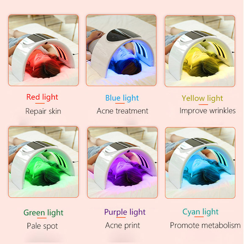 Facial Red Led Light Mask Led Facemask Skin Rejuvenation Led Light Therapy PDT Machine