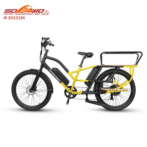 Factory kenda long tail electric cargo family bike 48v bafang velo electrique cargo long tail bike eu 750w bafang cargo ebike