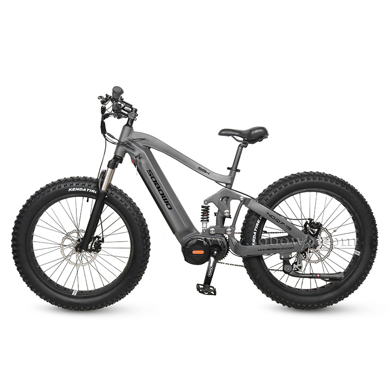 good quality 48V electric mountain bike 1000W Bafang G510 Ultra ebike Full suspension kenda bici elettrica beach cruiser