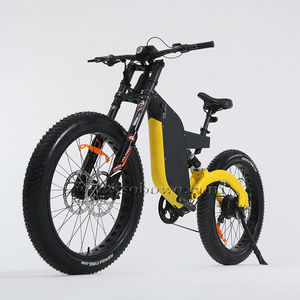 SOBOWO Upgraded 26 Inch Electric Fat Tire E Mountain 48v 1000w Dirt Bike Electric Motorcycle Retro Ebike Full Suspension ebike