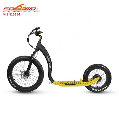 SOBOWO 750W Bafang motor Powerful Electric Motorcycle Kick Skateboards Off Road 40kmh E Scooter fat tire All-terrain Scooter