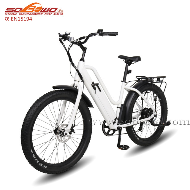 The Best Step-thru Beach Cruiser Fat Tire Electric Bike