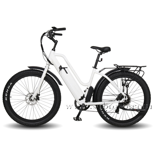 The Best Step-thru Beach Cruiser Fat Tire Electric Bike