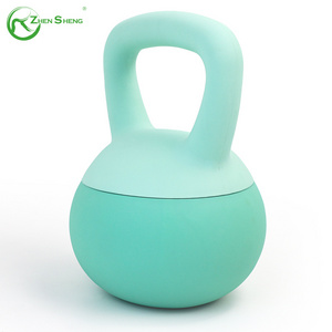 Zhensheng good quality wholesale customized logo soft kettlebell fitness equipment