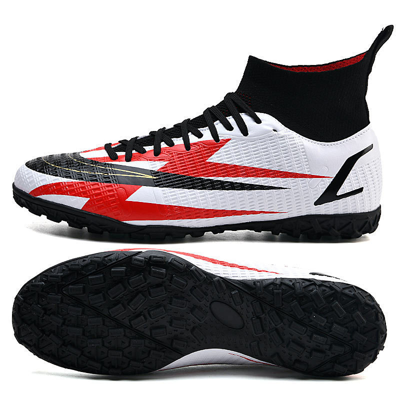 TF Broken AG Long Nail Large Size Anti slip Training Mercury Football Shoes