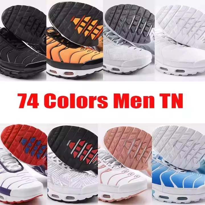 74 color shoes with high-quality cushioning, sports men's running shoe strap box