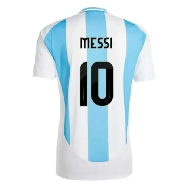 MESSI ArgENtiNA Soccer Jersey 2024 Euro Copa America Cup Camisetas Kids Kit 2025 National Team Home Away Football Shirt Player