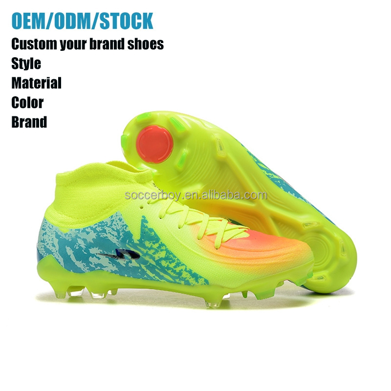 Wholesale customization New Football Boots Soccer Shoes Factory Price Customized Men's Soccer Cleats