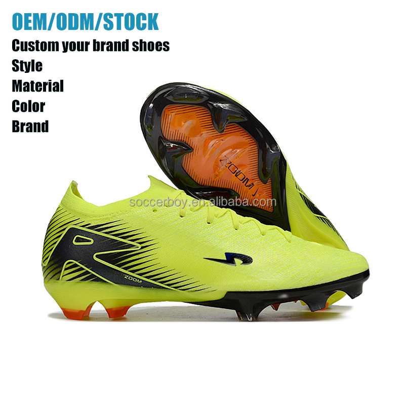 Hot Selling cleats football soccer shoes new factory direct cheap brand high ankle mens football soccer shoes fg