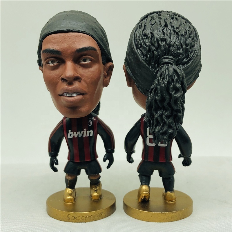 Ronaldinho Football Figurine Collectible Soccer Player Action Figure