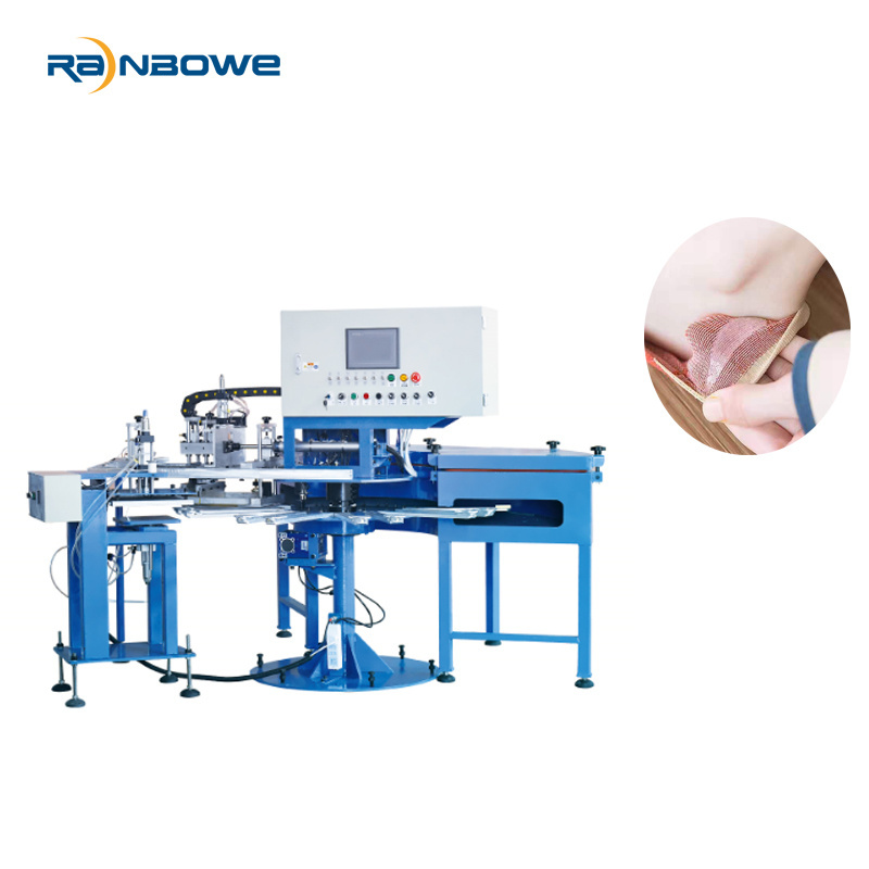 18PS Hot Sale Rotary Sock Printing Machine Non Slip Silicon Dotting Machine