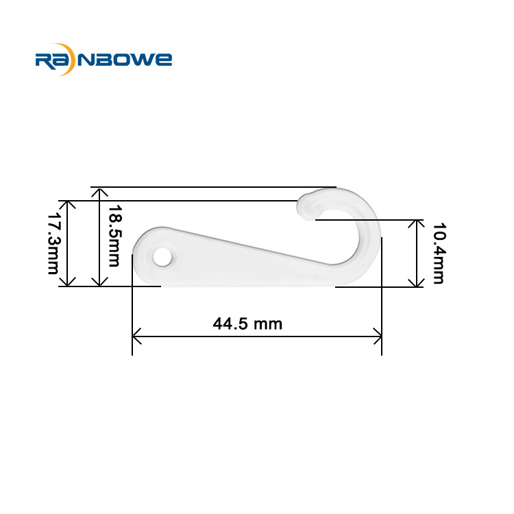 Market Display Hook for Socks Plastic Sock Hanger Hook Packing Hook